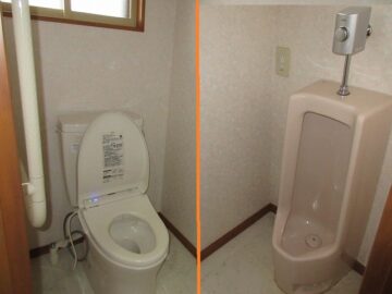 １F トイレ（洋式トイレ・男性小用）